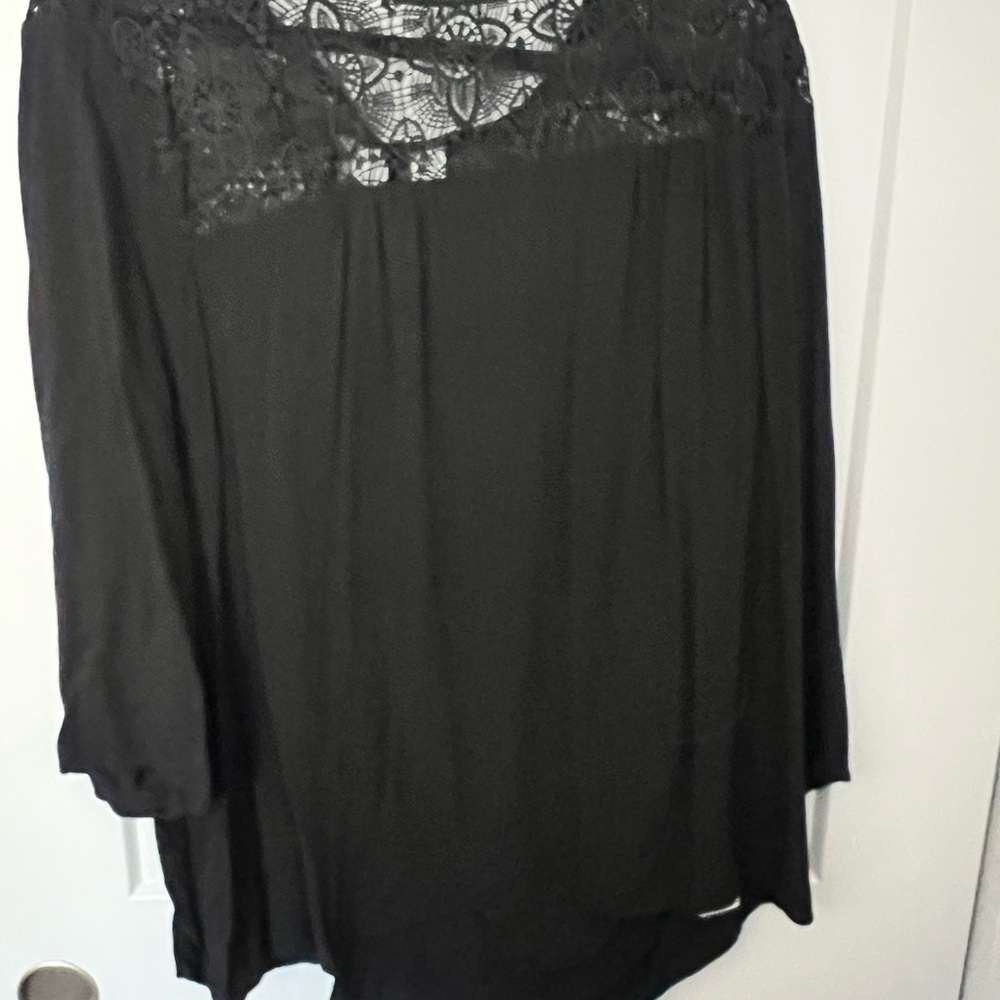 Old Navy Black Lace Women's Blouse